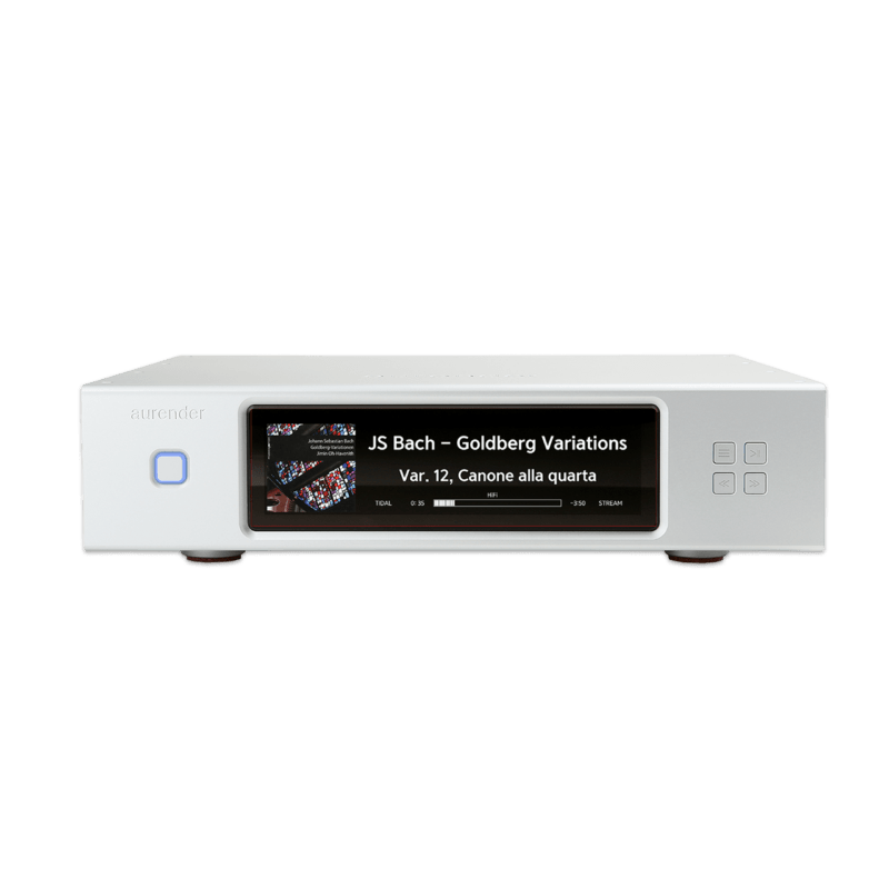 Aurender N20 Music Server Streamer Front Top Silver 23112701