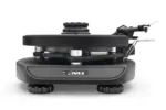 SME Model 12 MK2 black front SME Model 12 turntable in black seen from the front