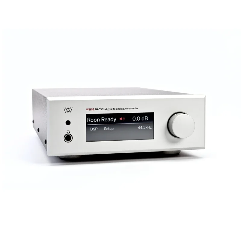 Weiss DAC501 Silver Front Perspective Left 01