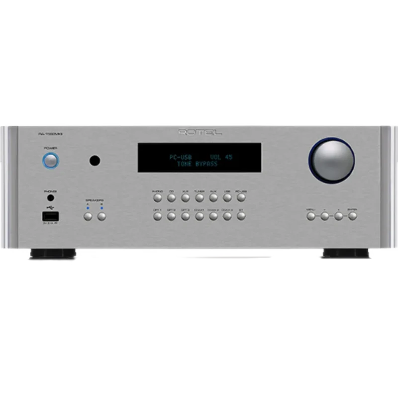 Rotel RA 1592MKII Amplifier Silver Transparent